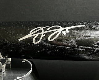 Frank Thomas Signed Louisville Slugger MLB Black Baseball Bat (JSA)