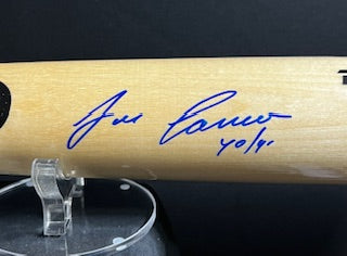 Jose Canseco Signed "40/40" Inscription Rawlings Blonde Baseball Bat (JSA)